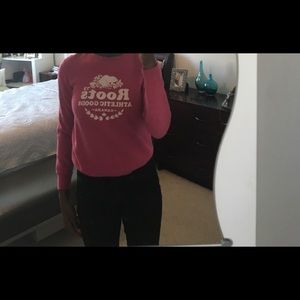 ROOTS CREWNECK PINK
